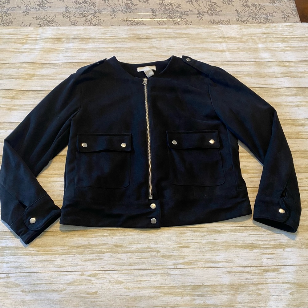 H&M Suede Jacket 12
